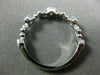 .25CT DIAMOND 14KT WHITE GOLD 3D 5 STONE FILIGREE SEMI ETERNITY ANNIVERSARY RING