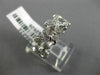 ESTATE .26CT DIAMOND 14KT WHITE GOLD 3D FLEUR DE LIS ETERNITY ANNIVERSARY RING