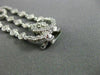 ESTATE WIDE 8.31CT DIAMOND & PINK SAPPHIRE 18K WHITE GOLD 3D MULTI ROW BRACELET