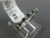 .41CT DIAMOND & AAA SAPPHIRE 14KT WHITE GOLD 3D SEMI ETERNITY ANNIVERSARY RING
