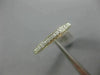 ESTATE .10CT DIAMOND 14KT YELLOW GOLD 3D CLASSIC ROUND WEDDING ANNIVERSARY RING