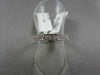 ESTATE NARROW MILGRAIN ROUND DIAMOND 14KT WHITE GOLD WEDDING ANNIVERSARY RING