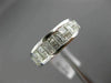 ESTATE 1.40CT DIAMOND 14KT WHITE GOLD 3D CHANNEL WEDDING ANNIVERSARY RING 6mm