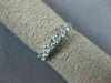 ESTATE .40CT DIAMOND 14KT WHITE GOLD 3D CLASSIC 6 STONE ANNIVERSARY RING #19189