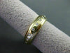ESTATE .40CT DIAMOND ETOILE ETERNITY FLOATING 14KT YELLOW GOLD RING 6mm  #10804