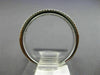 ESTATE .64CT DIAMOND & RUBY 18KT ROSE GOLD SEMI ETERNITY 3 ROW ANNIVERSARY RING