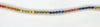 7.54CT AAA MULTI COLOR SAPPHIRE 14K YELLOW GOLD 3D ROUND RAINBOW TENNIS BRACELET
