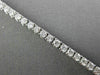 ESTATE 2.96CT DIAMOND 14KT WHITE GOLD CLASSIC FOUR PRONG 2mm TENNIS BRACELET