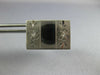 ESTATE LARGE 925 SILVER HANDCRAFTED FILIGREE RECTANGULAR FLOWER CUFFLINKS #21216
