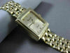 ESTATE 14KT YELLOW GOLD SIMPLE SQUARE QUARTZ SWISS MOVEMENT VICENCE WATCH #15530