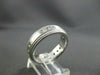 ESTATE WIDE .45CT DIAMOND 14KT W GOLD ANNIVERSARY WEDDING ETERNITY RING #1289