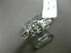 ESTATE 1.75CT ROUND & ASHER DIAMOND 14KT WHITE GOLD 3D INVISIBLE ENGAGEMENT RING