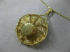 ANTIQUE LARGE 14KT YELLOW GOLD 3D HANDCRAFTED MEXICAN SOMBRERO PENDANT #22511