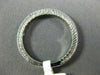 ANTIQUE .25CT DIAMOND 14KT WHITE GOLD 3D CLASSIC FILIGREE ANNIVERSARY RING #9169
