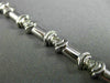 ESTATE .55CT DIAMOND 14KT WHITE GOLD 3D SEMI BEZEL PRONG BEZEL TENNIS BRACELET