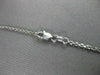 ESTATE 1.16CT DIAMOND 14KT WHITE GOLD DIAMOND BY THE YARD NECKLACE AMAZING #381