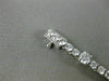 ESTATE LARGE 6.0CT DIAMOND 14KT WHITE GOLD 3D CLASSIC ROUND TENNIS BRACELET