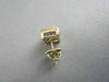 ESTATE 14KT W/Y GOLD .75CT PRINCESS DIAMOND STUD EARRINGS F-G VS SIMPLY THE BEST