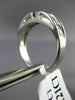 ESTATE .41CT DIAMOND 18KT WHITE GOLD SOLITAIRE TENSION ENGAGEMENT RING #17192
