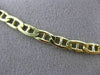 ESTATE 14KT YELLOW GOLD CLASSIC SOLID MARINER MENS NECKLACE CHAIN 16" #22481