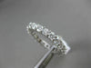 ESTATE 2.62CT DIAMOND 14KT WHITE GOLD CLASSIC SHARED PRONG ETERNITY WEDDING RING