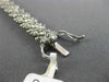 ESTATE WIDE 4.34CT DIAMOND 14KT WHITE GOLD 3D MULTI ROW CLASSIC TENNIS BRACELET