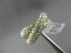 ESTATE WIDE 2.04CT DIAMOND 14K YELLOW & ROSE GOLD SEMI ETERNITY ANNIVERSARY RING