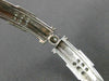 ESTATE WIDE 2.25CT DIAMOND 18KT WHITE GOLD 3D SQUARE BANGLE BRACELET #21905