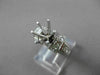 1.60CT DIAMOND 14K WHITE GOLD 3D PRINESS ROUND SEMI MOUNT ENGAGEMENT RING #18585