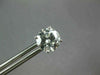 LARGE 2.62CT AAA MOISSANITE 14KT WHITE GOLD SOLITAIRE 4 PRONG STUD EARRINGS 2909