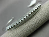 ESTATE .26CT DIAMOND 14KT WHITE GOLD PYRAMID SPIKE FLEXIBILE FUN BANGLE BRACELET