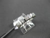 ESTATE .64CTW BAGUETTE & ROUND DIAMOND 14KT WHITE GOLD ANNIVERSARY RING F/G VSSI