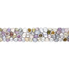 LARGE 84.09CT DIAMOND & AAA SAPPHIRE 18KT WHITE GOLD MULTI SHAPE TENNIS BRACELET