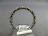 1.08CT DIAMOND 14K WHITE GOLD 3D INVISIBLE MULTI FLOWER WEDDING ANNIVERSARY RING