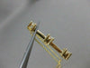 ESTATE .67CT DIAMOND 14K GOLD PAST PRESENT FUTURE 3 STONE PENDANT 16" VVS #13089