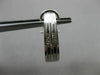 ESTATE WIDE .35CT DIAMOND 14KT WHITE GOLD PRINCESS CUT UMBRELLA CLIP ON EARRINGS