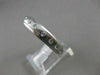 ESTATE VVS DIAMOND PLATINUM MENS ETERNITY WEDDING BAND 4.5MM RING 10.25 #21321