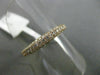 ESTATE .91CT DIAMOND 18KT ROSE GOLD 3D CLASSIC ETERNITY WEDDING ANNIVERSARY RING