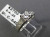 ESTATE JEFF COOPER .90CT DIAMOND PLATINUM LUCIDA ETOILE ENGAGEMENT RING #25522