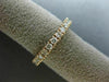 ESTATE .43CT DIAMOND 14KT ROSE GOLD 3D CLASSIC SEMI ETERNITY ANNIVERSARY RING