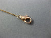 ESTATE LONG .21CT ROUND DIAMOND 14KT ROSE GOLD 3D CLASSIC BY THE YARD BRACELET