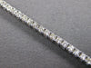 ESTATE 2.23CT DIAMOND 14KT WHITE GOLD 3D 2MM CLASSIC TENNIS BRACELET