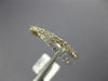 ESTATE .61CT DIAMOND 18KT WHITE & YELLOW GOLD 3D CLASSIC CRISS CROSS X LOVE RING