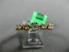 ESTATE 1.42CT DIAMOND 14KT WHITE & ROSE GOLD 3D FLOWER ETERNITY ANNIVERSARY RING