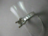 ESTATE WIDE .60CT DIAMOND 14K WHITE GOLD SEMI MOUNT LUCIDA ENGAGEMENT RING #2418