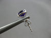 2.21CT DIAMOND & AAA AMETHYST 14K WHITE GOLD 3D ROUND CLASSIC HALO STUD EARRINGS