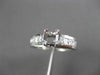 ESTATE 1.20CT DIAMOND 14KT WHITE GOLD LUCIDA SEMI MOUNT ENGAGEMENT RING #21144