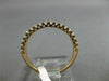 ESTATE .36CT DIAMOND 18KT ROSE GOLD CLASSIC ETOILE WEDDING ANNIVERSARY RING 2mm