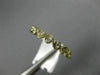 ESTATE .11CT DIAMOND 14K YELLOW GOLD ETOILE BEZEL SEMI ETERNITY ANNIVERSARY RING