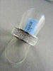 ESTATE 7MM ETERNITY PRINCESS 3.27CT DIAMOND 18KT WHITE GOLD RING EXCEPTIONAL!!!!